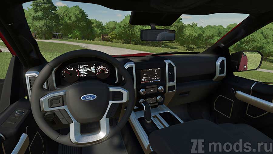 мод Ford F150 XLT 2016 для Farming Simulator 2022