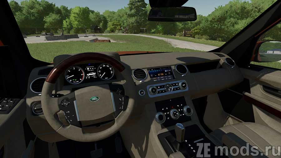 мод Land Rover Discovery 4 для Farming Simulator 2022