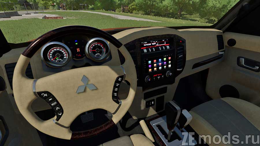 мод Mitsubishi Pajero для Farming Simulator 2022
