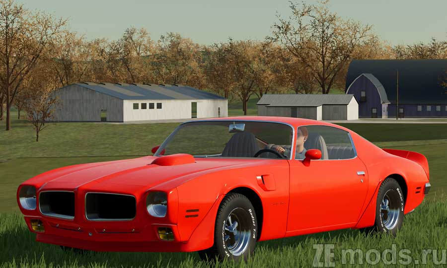 Pontiac Firebird 1970 для Farming Simulator 2022