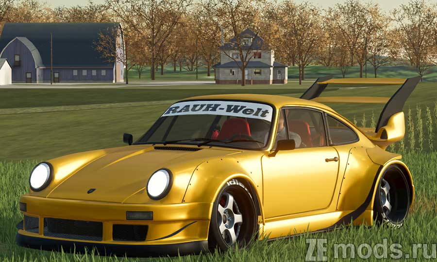 Porsche 911 RAUH-WELT для Farming Simulator 2022