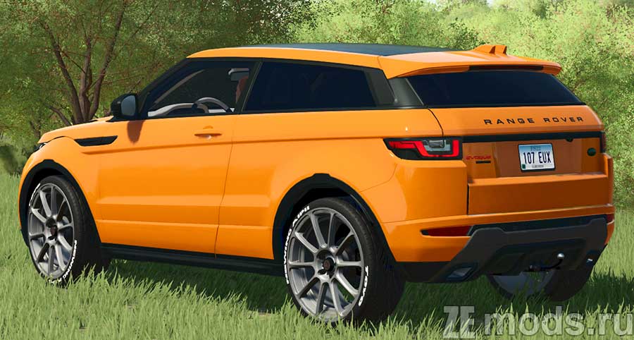 мод Range Rover Evoque Coupe 2016 для Farming Simulator 2022