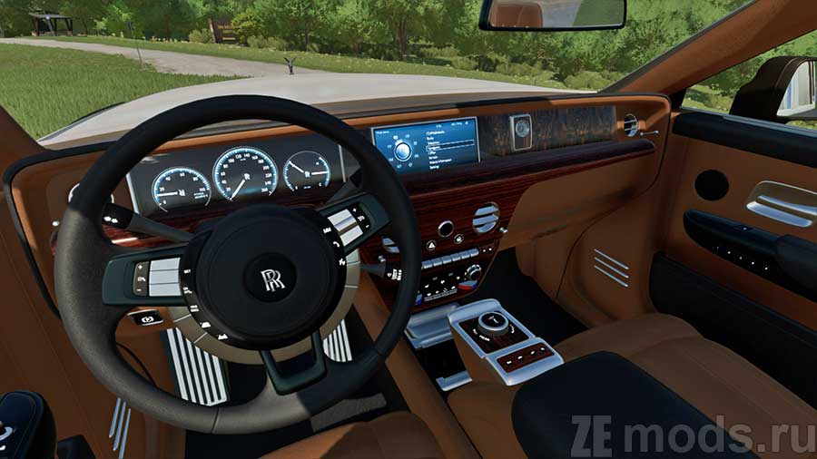 мод Rolls Royce Phantom для Farming Simulator 2022
