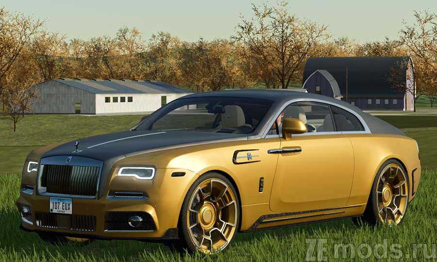 Rolls-Royce Wraith by MANSORY для Farming Simulator 2022