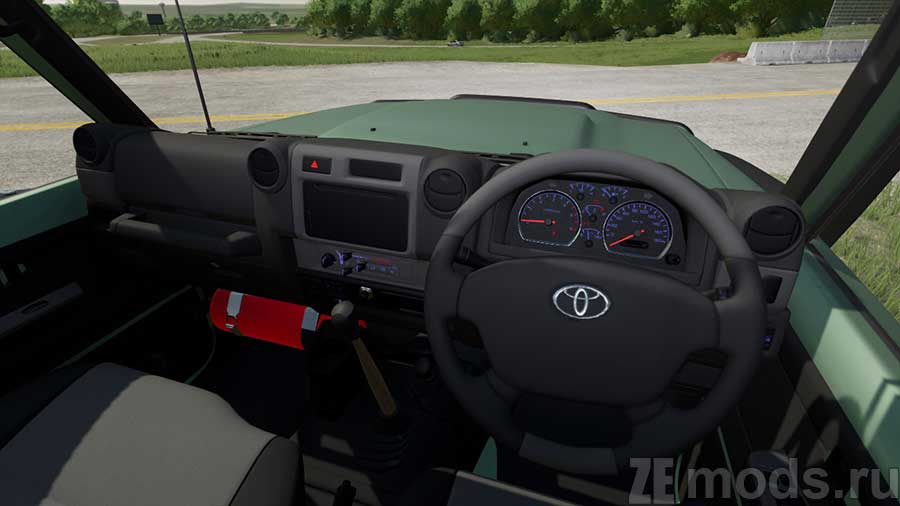 мод Toyota Land Cruiser J70 GXL 4.5L для Farming Simulator 2022