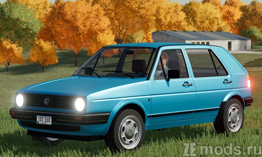 Volkswagen Golf 1983 для Farming Simulator 2022