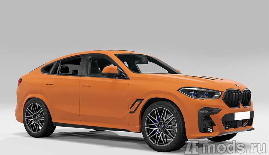 BMW X6M 2021 для BeamNG.drive