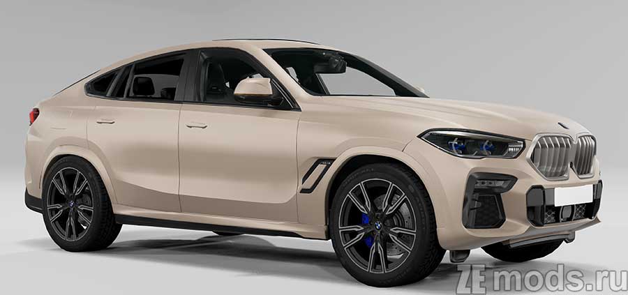 мод BMW X6M 2021 для BeamNG.drive