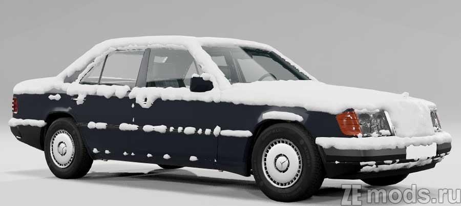 мод Mercedes-Benz E-Class (W124) для BeamNG.drive