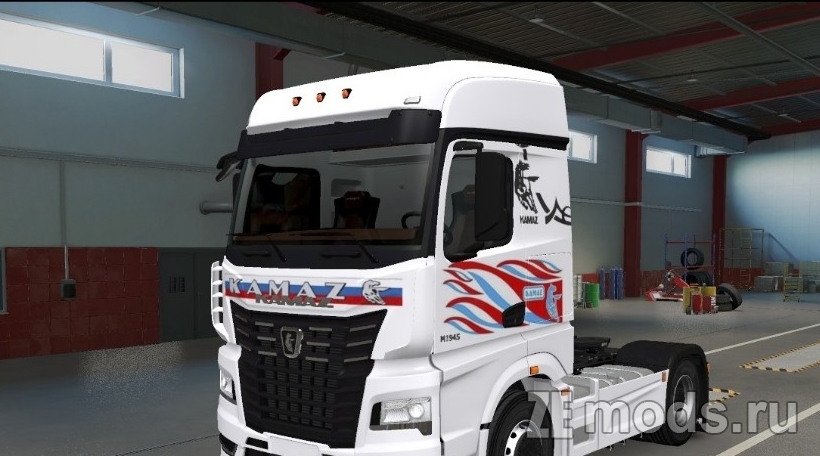 Винил на КАМАЗ-54901 для Euro Truck Simulator 2 (1.49.x)