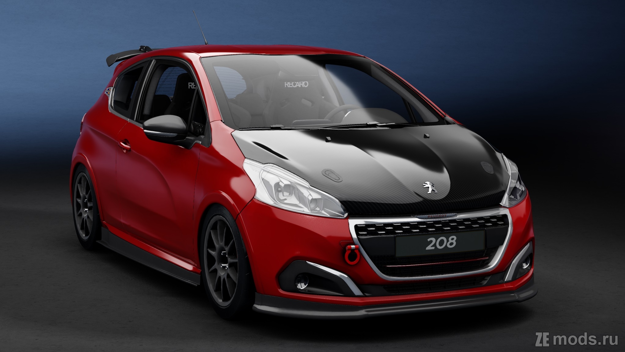 Peugeot 208 GTi by Peugeot Sport 2016 Track для Assetto Corsa