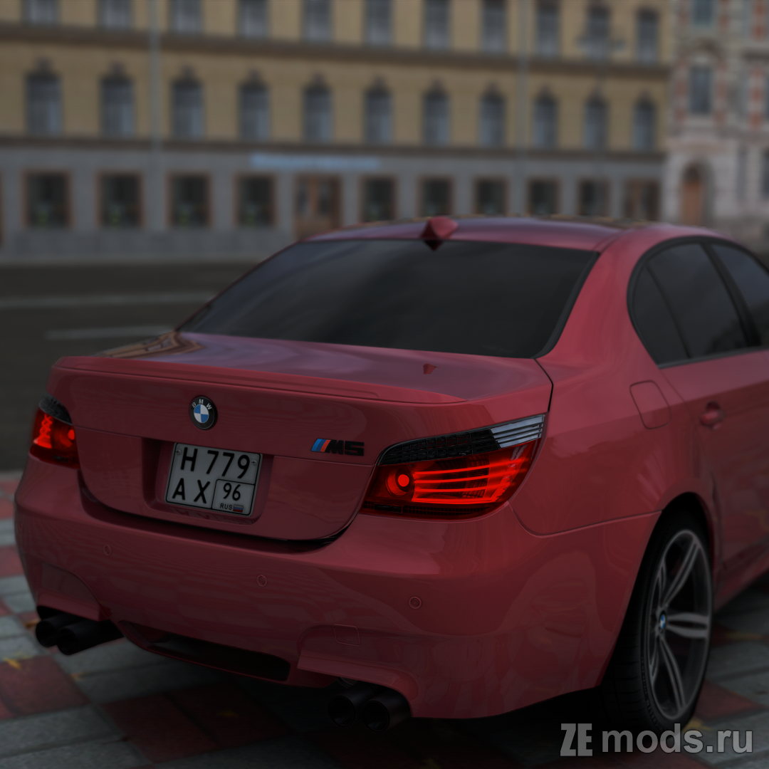 Мод BMW M5 E60 by GiorgiK0 для Assetto Corsa