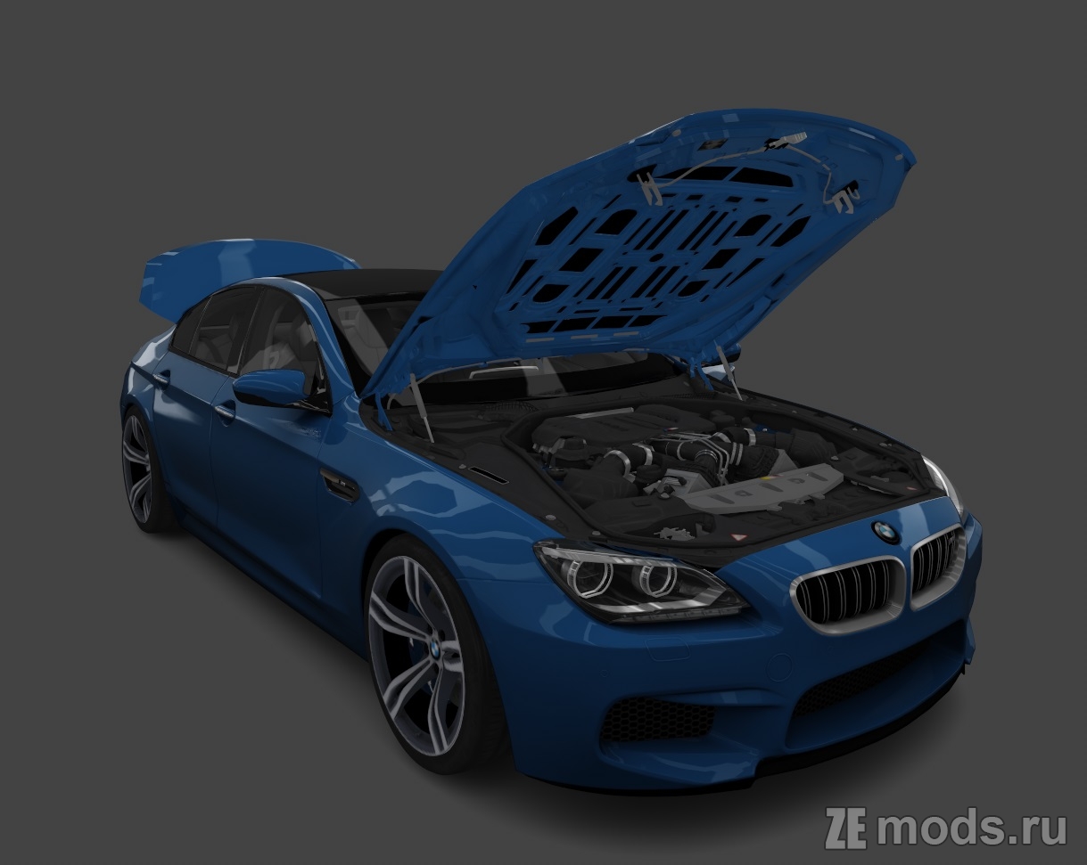 Мод BMW M6 F13 Gran Coupe 2016 (v2.0) для Assetto Corsa