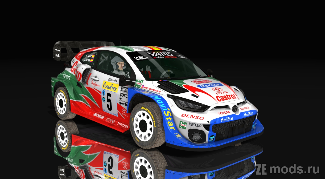 Мод Toyota Yaris Rally1 2022 Gravel