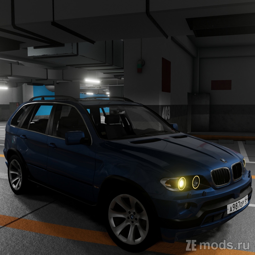 BMW X5 E53 (v1.0) для BeamNG.drive