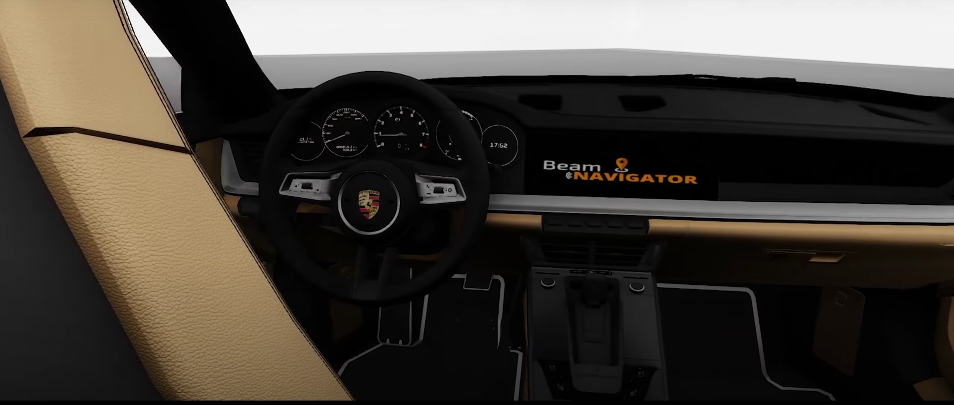 Мод Porsche 911 992 для BeamNG.drive