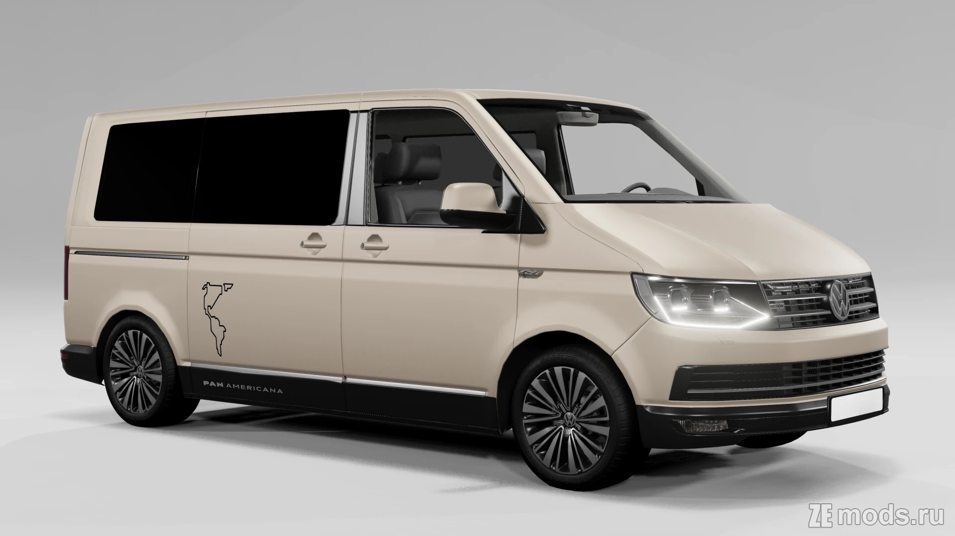 Мод Volkswagen Multivan 2024 (1.0) для BeamNG.drive