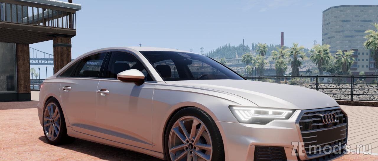 Мод Audi A6 (1.1) для BeamNG.drive (0.31.x)