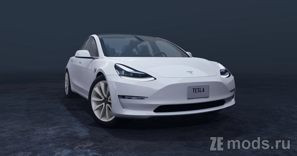 Tesla model 3 4 для BeamNG.drive