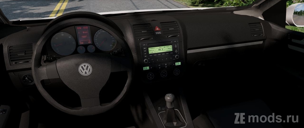 Мод Volkswagen Jetta (A5) 2005-2010 (2.0) для BeamNG.drive (0.31.x)