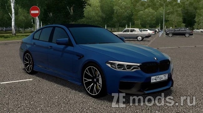 BMW M5 F90 2018 (v1.4) для City Car Driving (1.59)