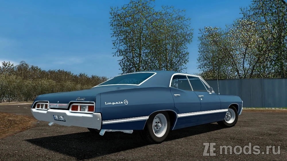 Мод Chevrolet Impala 1967 для City Car Driving