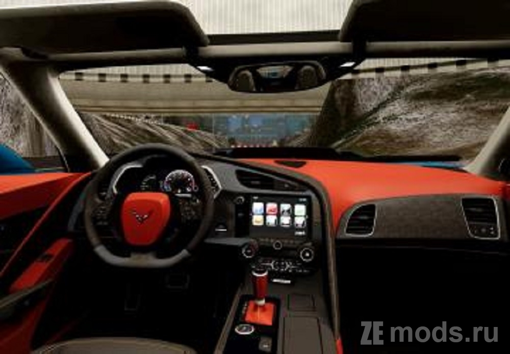 Мод Chevrolet Corvette ZR1 2019 (1.0) для City Car Driving