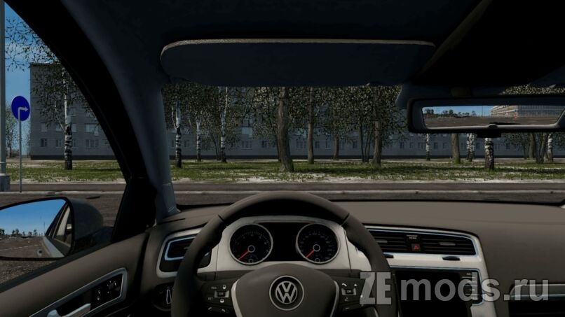 Мод Volkswagen Golf GTI Revo-Stage 3 для City Car Driving 1.5.9.2