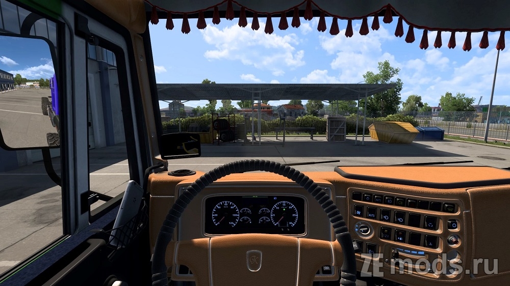 Мод KAMAZ Polar Explorer (1.49) для Euro Truck Simulator 2 (1.49)