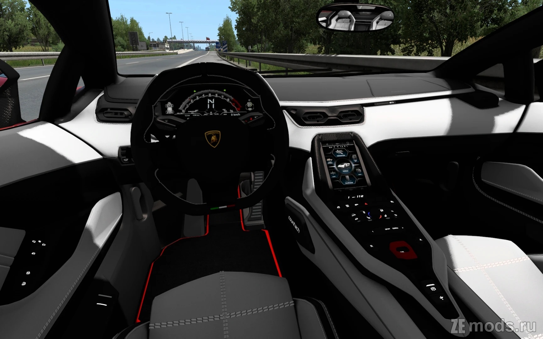 Мод Lamborghini Countach LPI 800-4 2022 1.49 для Euro Truck Simulator 2