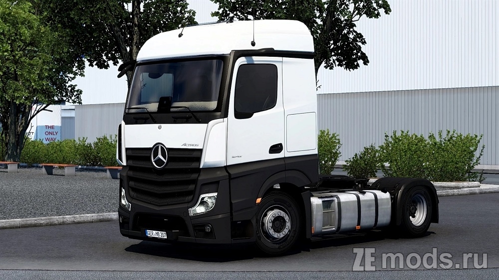 Мод Mercedes Benz New Actros 2019 (2.0) для Euro Truck Simulator 2 (1.49)