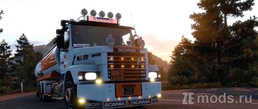 Мод Scania Torpedo Series 2 (1.0) для Euro Truck Simulator 2 (1.49)