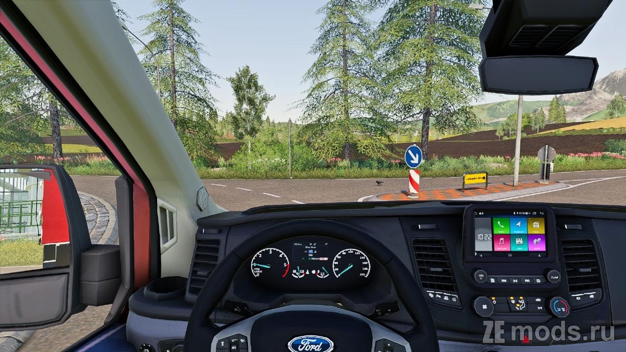 Мод Ford Transit 2020 для Farming Simulator 19