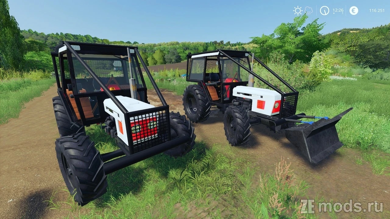Zetor 7045 UKT (1.0) для Farming Simulator 19