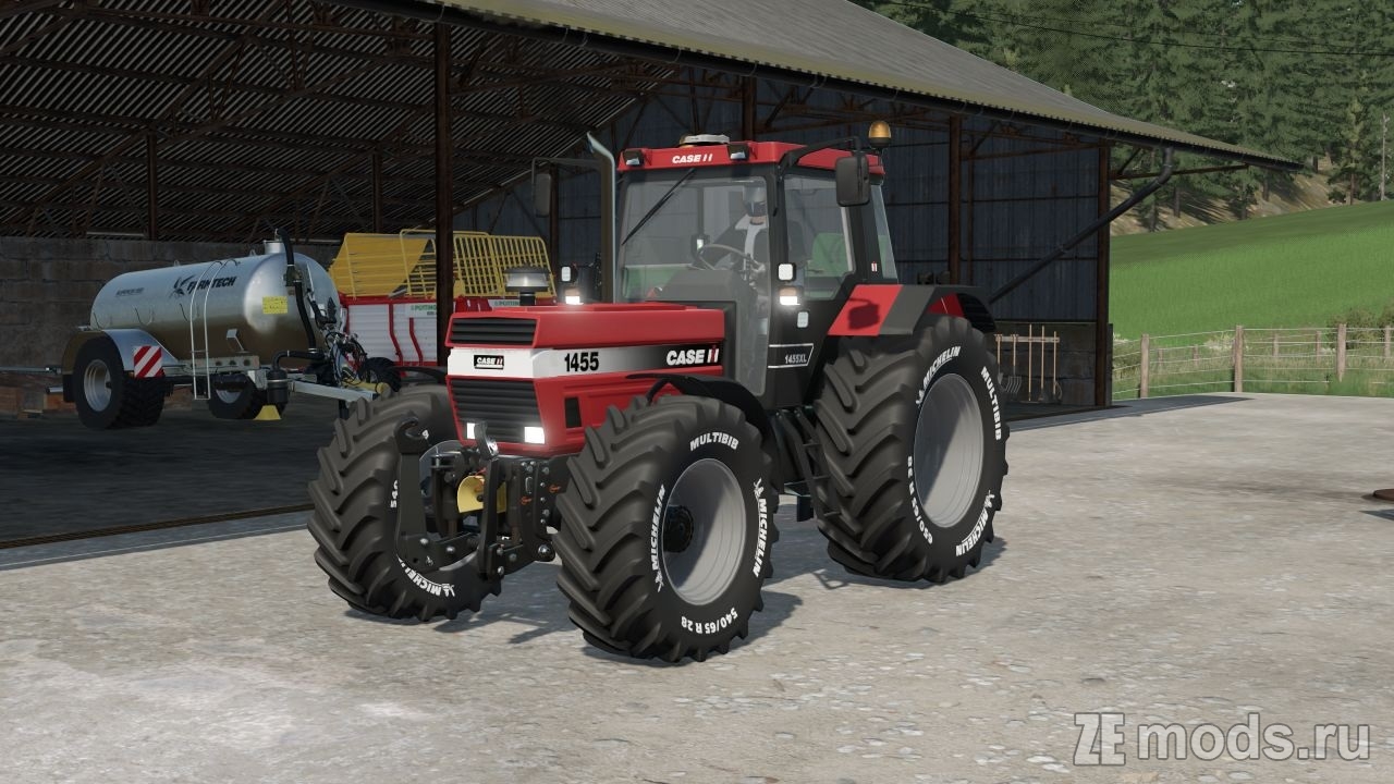 Мод Case IH 1455 XL V6 для Farming Simulator 22