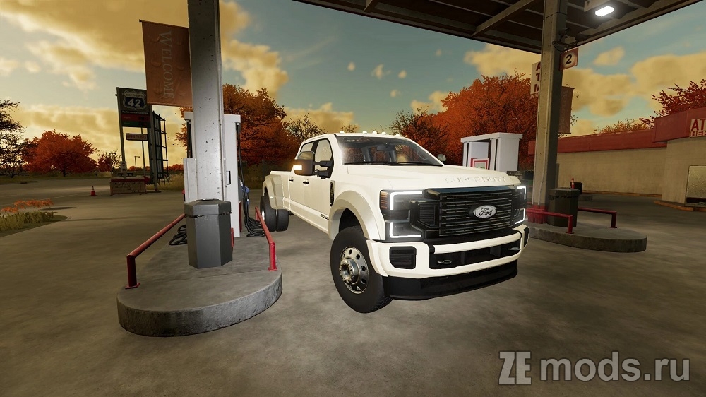 Мод Ford Super Duty 2021 (Converted) для Farming Simulator 22