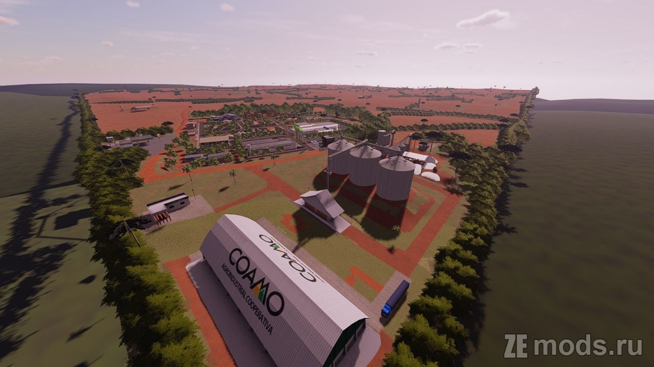 Карта Rancho Alegre для Farming Simulator 22