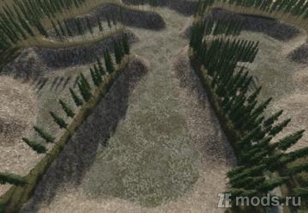 Карта The Rainy Woods (1.0.0.1) для Farming Simulator 22