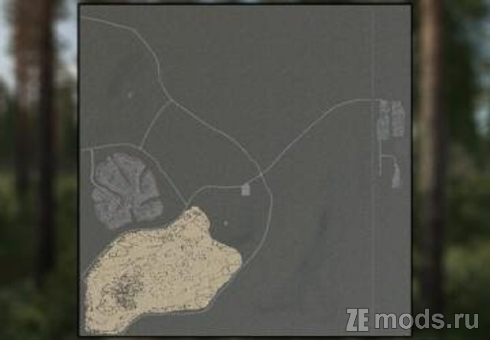 Карта "The Rainy Woods" (1.0.0.1) для Farming Simulator 22