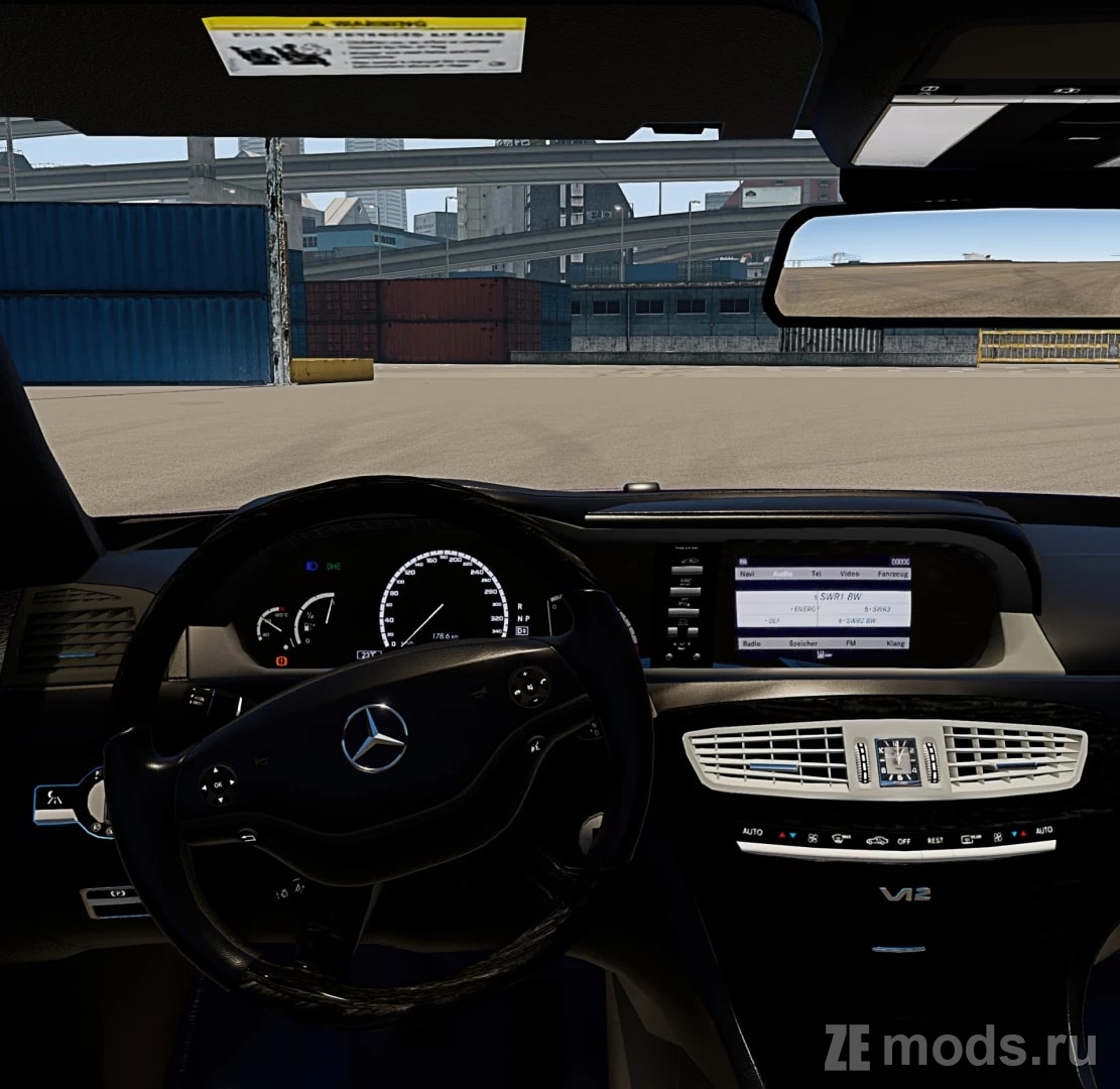 Мод Mercedes-Benz CL-Class (C216) (v3.0) для BeamNG.drive (v0.31.x)