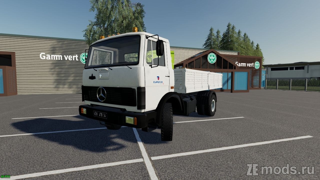 Mercedes-Benz 817 (1.0.0.0) для Farming Simulator 2019