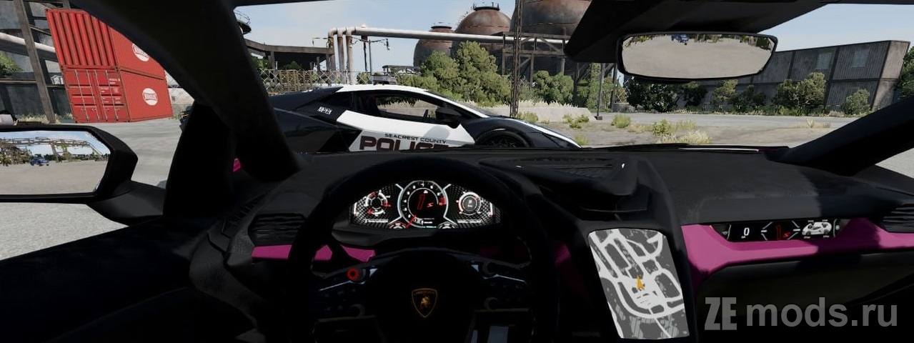 Мод Lamborghini Revuelto 2023 (1.1) для BeamNG.drive