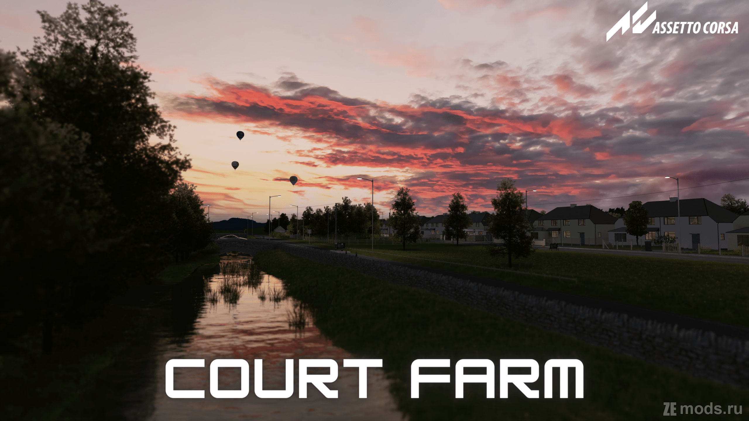 Карта "Court Farm Country Park" для Assetto Corsa
