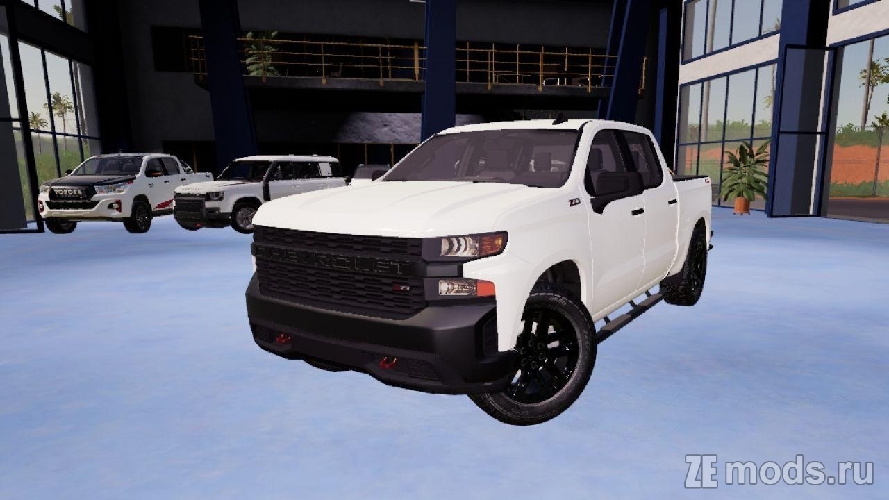 Chevrolet Silverado Custom 2021 (1.0.0.0) для Farming Simulator 2019