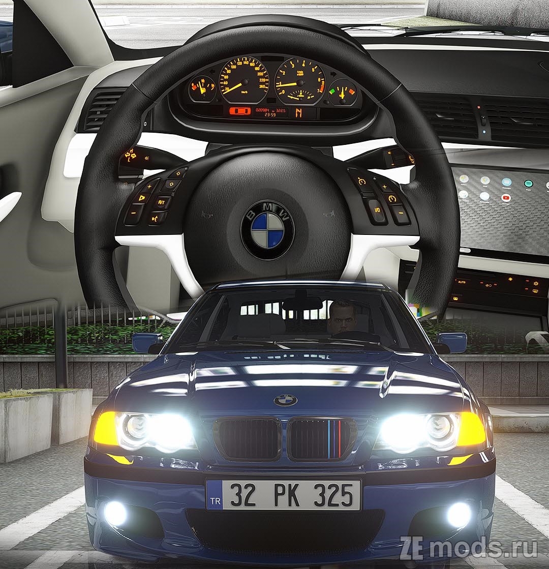 Мод BMW 325i E46 Sedan для Assetto Corsa