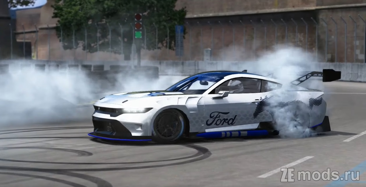 Мод Ford Mustang S650 GT3 для Assetto Corsa