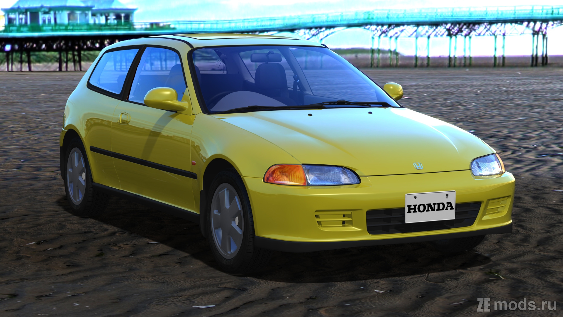 Honda Civic EG6 версия REV 3a для Assetto Corsa