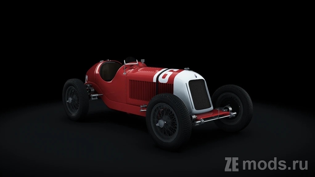Мод Maserati 8CM 1934 (1.01) для Assetto Corsa