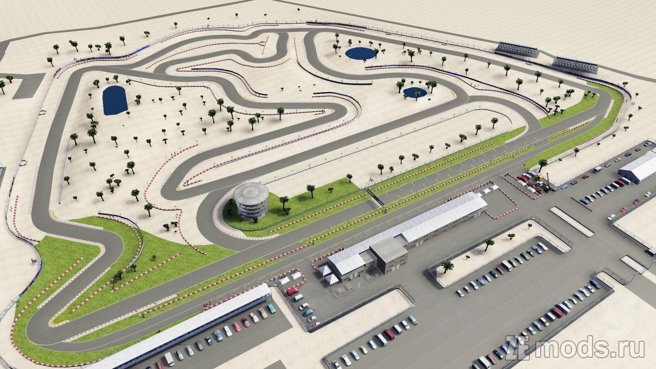 Карта AC GPK Bahrain (2024 Update) (3.0) для Assetto Corsa