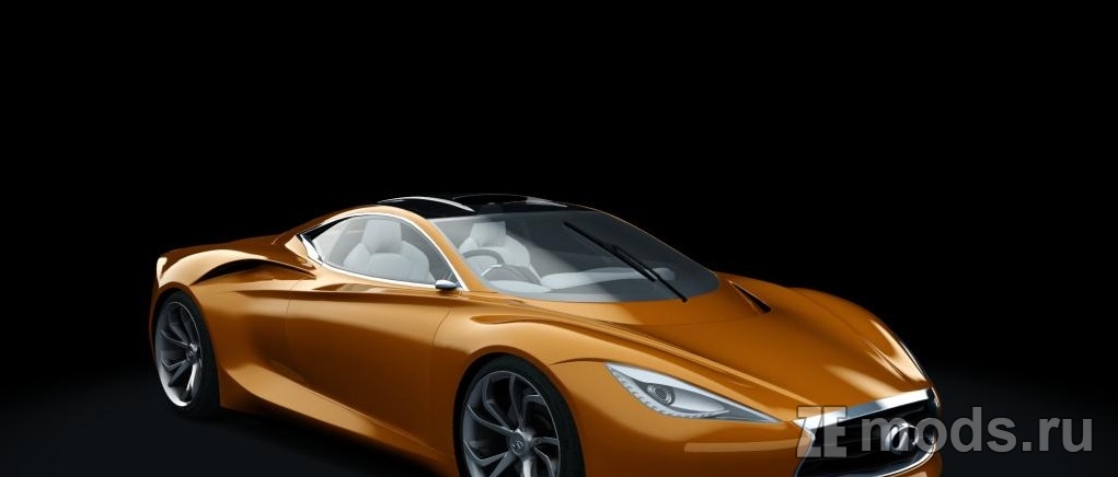 Мод Infiniti Emerg-E Concept (1.1) для Assetto Corsa